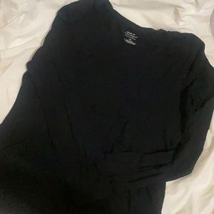 Black long sleeve shirt